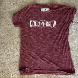 Women’s Dutch Bros Maroon Cold Brew Tee